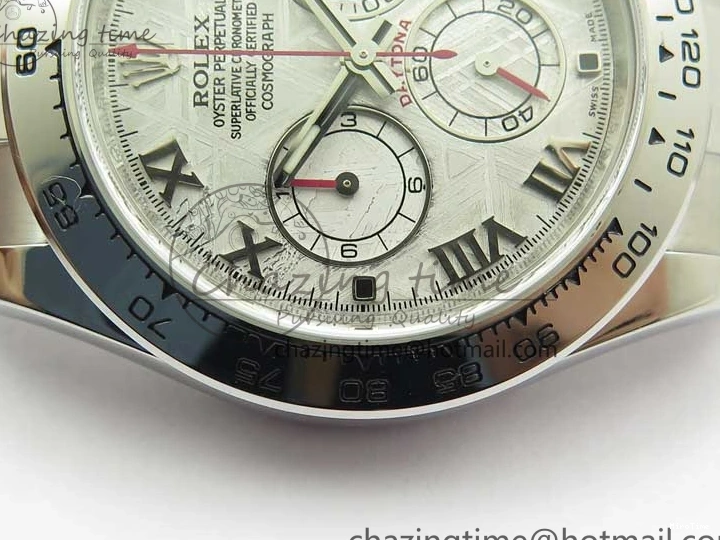 MiroTime 0504 ZeroBulk Daytona 116509 ‘Meteorite’ Noob 1:1 Best Edition 904L SS Case and Bracelet SA4130 V 2608